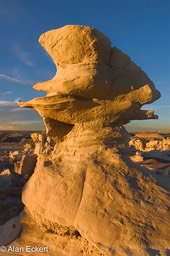 Bisti Statue Sunrise